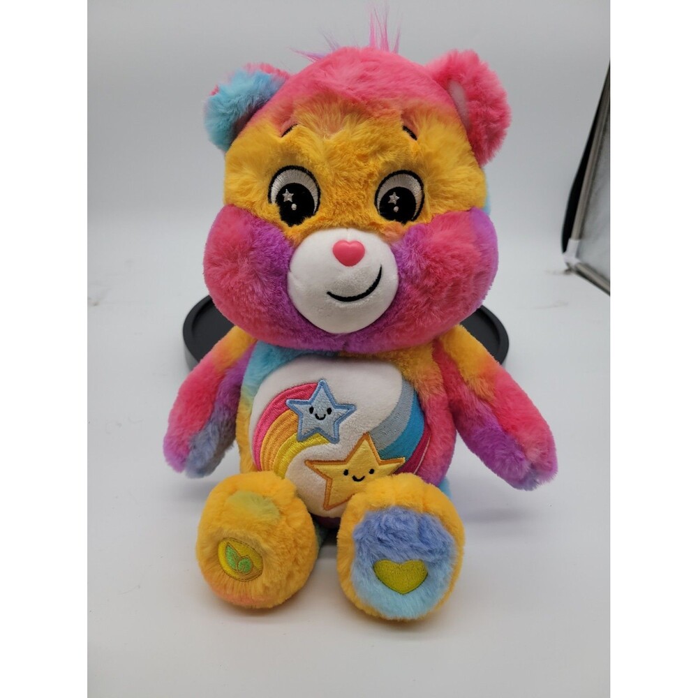 Care Bears Unlock The Magic 14” Dare To Care Bear Plush Stuffed Animal 2023 Toy